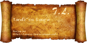 Tanács Laura névjegykártya