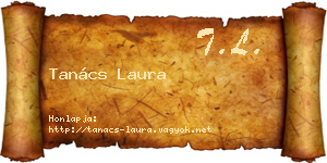 Tanács Laura névjegykártya